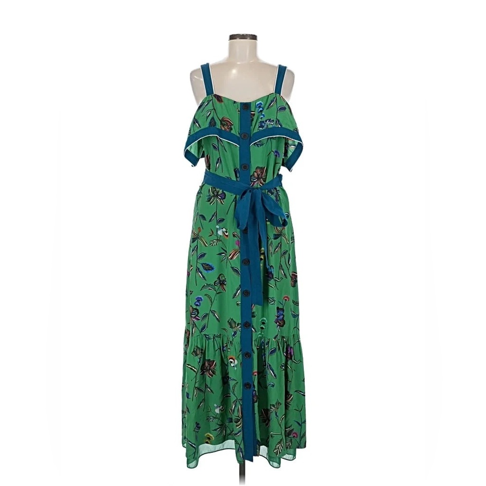 Derek Lam 10 Crosby Green Maxi Dress